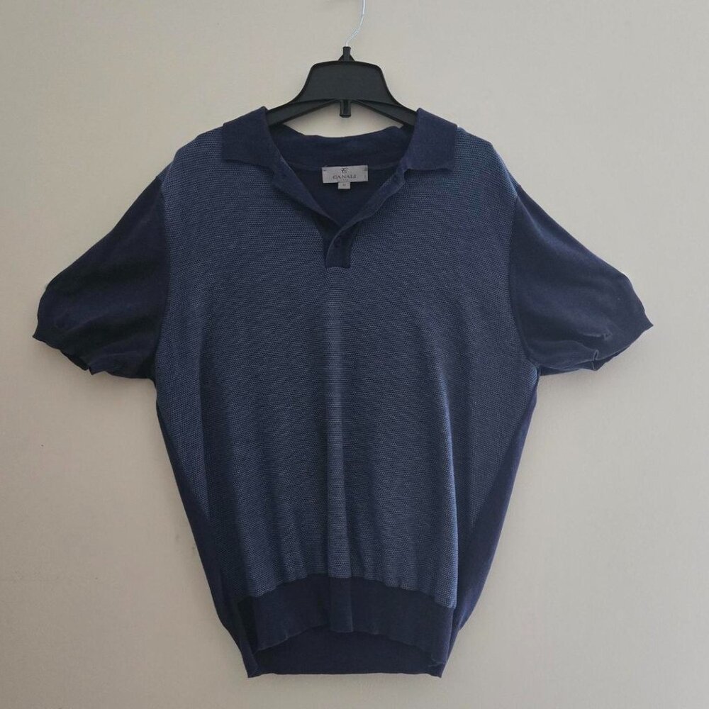 Canali Navy Polo